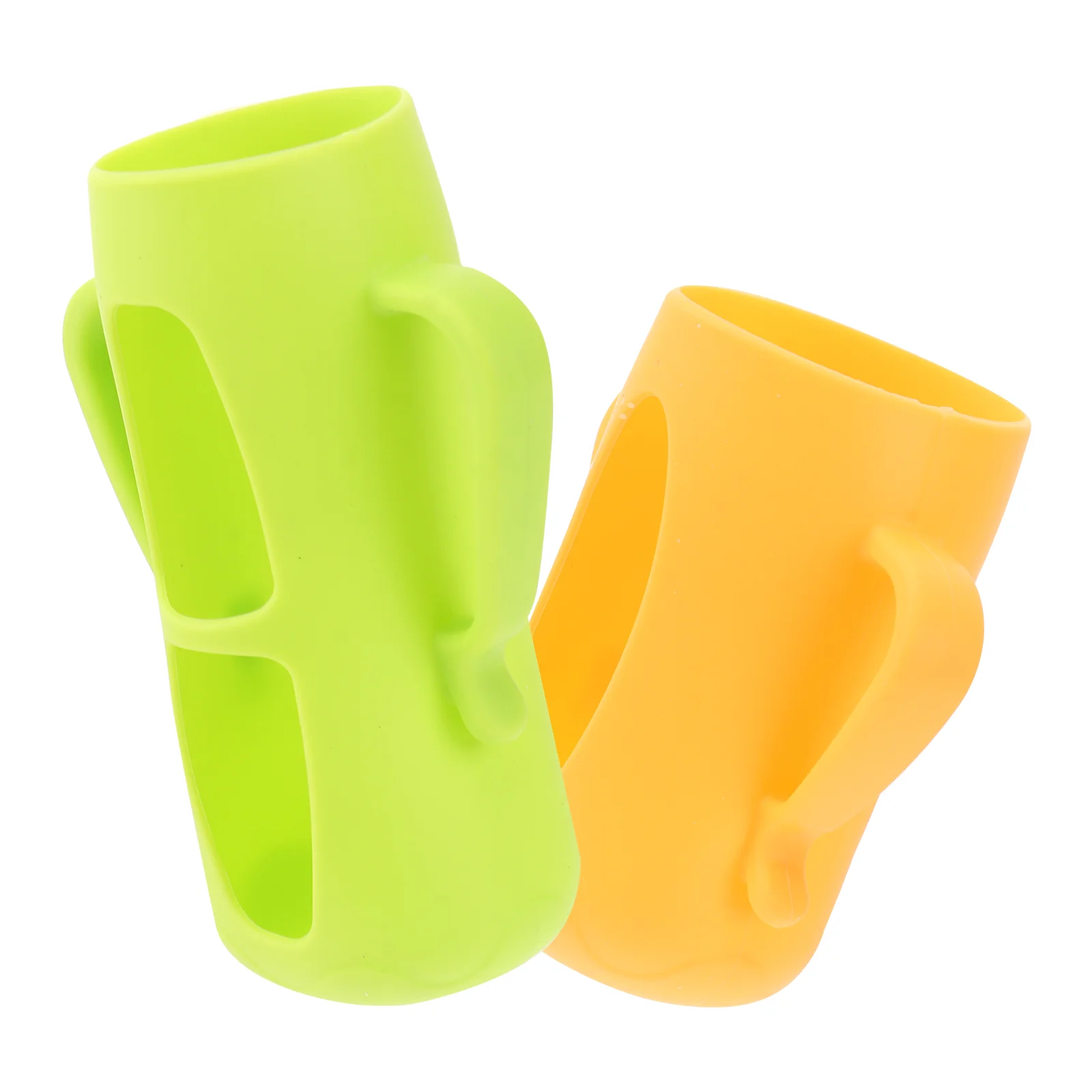 2 Pcs Bottle Cover Protection Anti-scald Sleeve Milk Feeding Toddler Bottles for