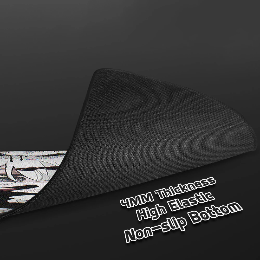 HD Print Waterproof Mouse Pad Premium Rubber Mouse Mat Office Ultrafine Surface Non-Slip Mousepad Gamer Desk Mat Keyboard Pad