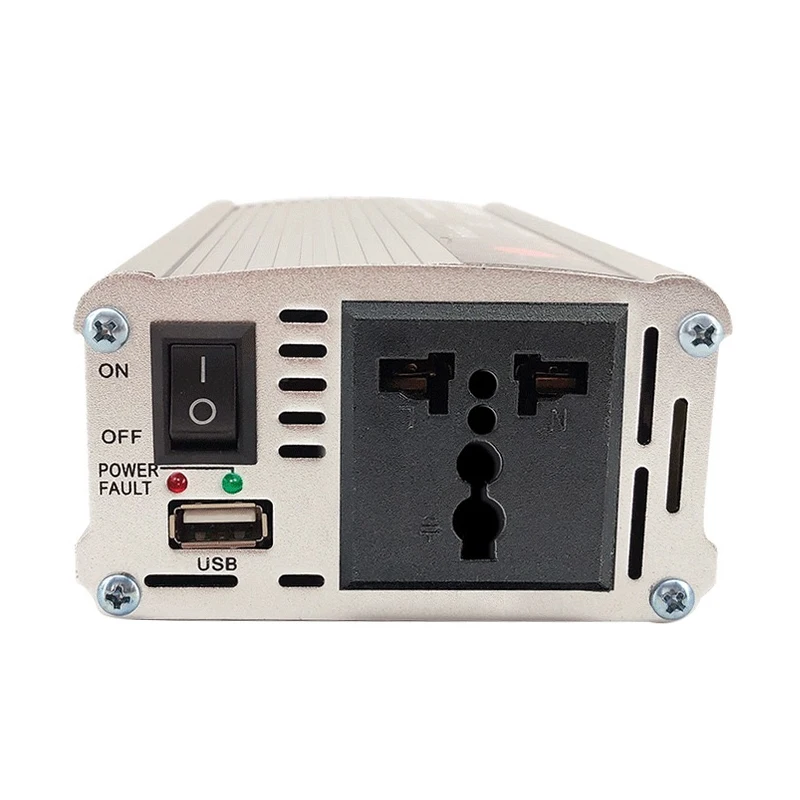 12 فولت 220 فولت تيار مستمر ذكي إلى التيار المتناوب 1000 واط 2000 واط موجة جيبية مركبة خارجية شنت الخلايا الضوئية الشمسية متعددة الوظائف العاكس