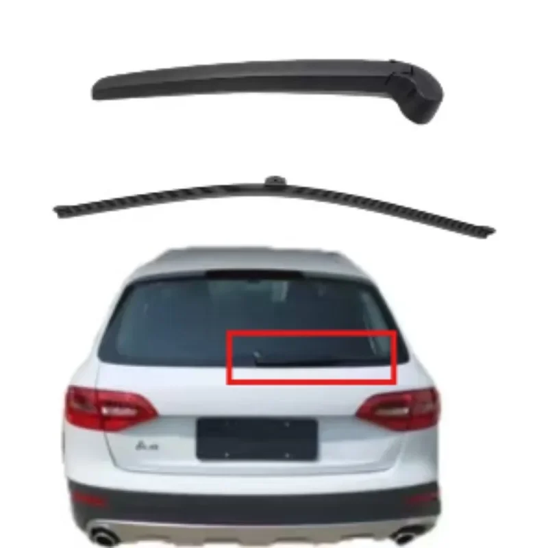 High Quality Rear Windshield Windscreen Washer Wiper Arm Blade Kit For AUDI A4 09-16 A4 QUATTRO 09-16 For ALLROAD 13-16 S4 16-16