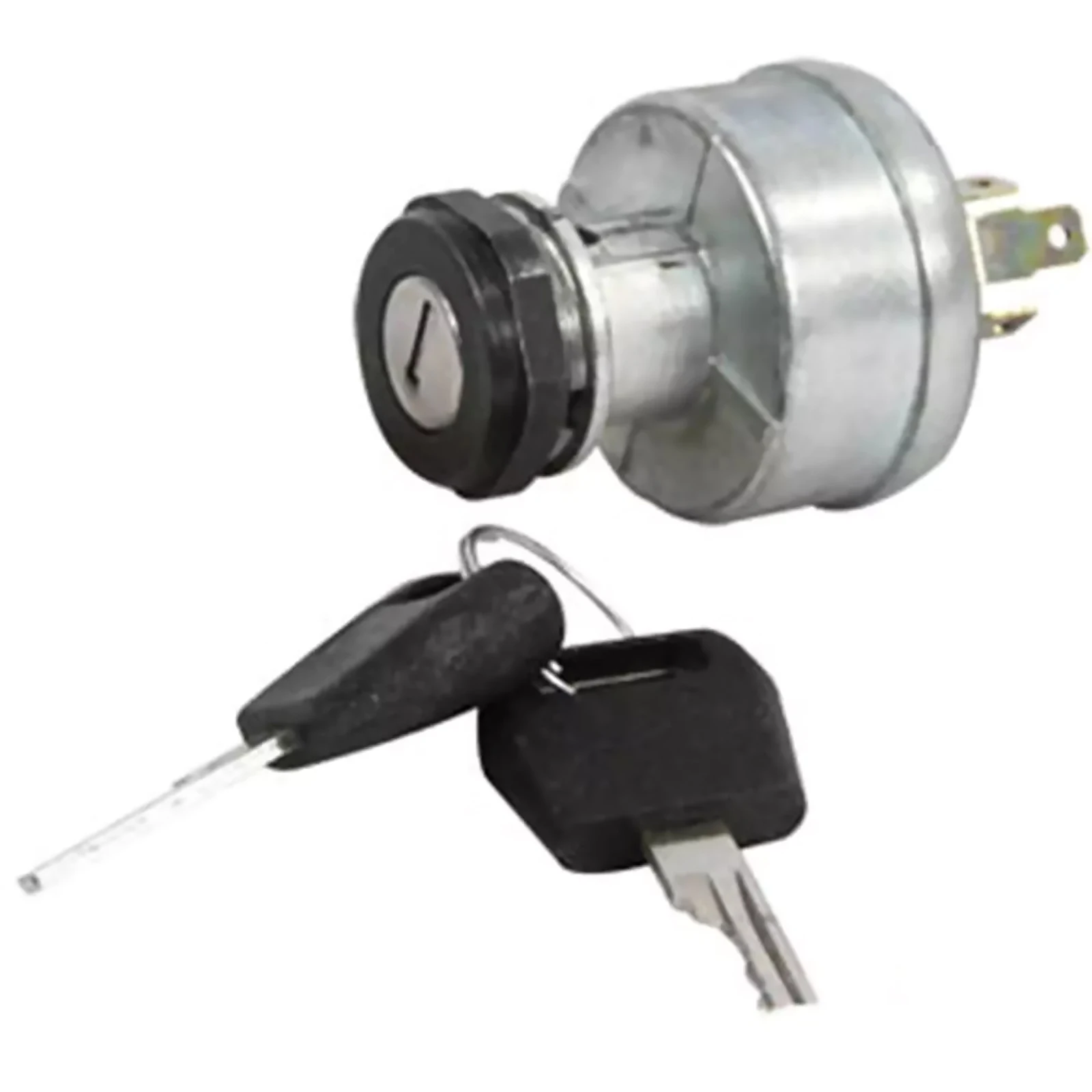 1 interruptor de encendido de metal con 2 llaves. 282775 A1 para orugas para excavadora para Indust para retroexcavadora Case 580D 580K 580L
