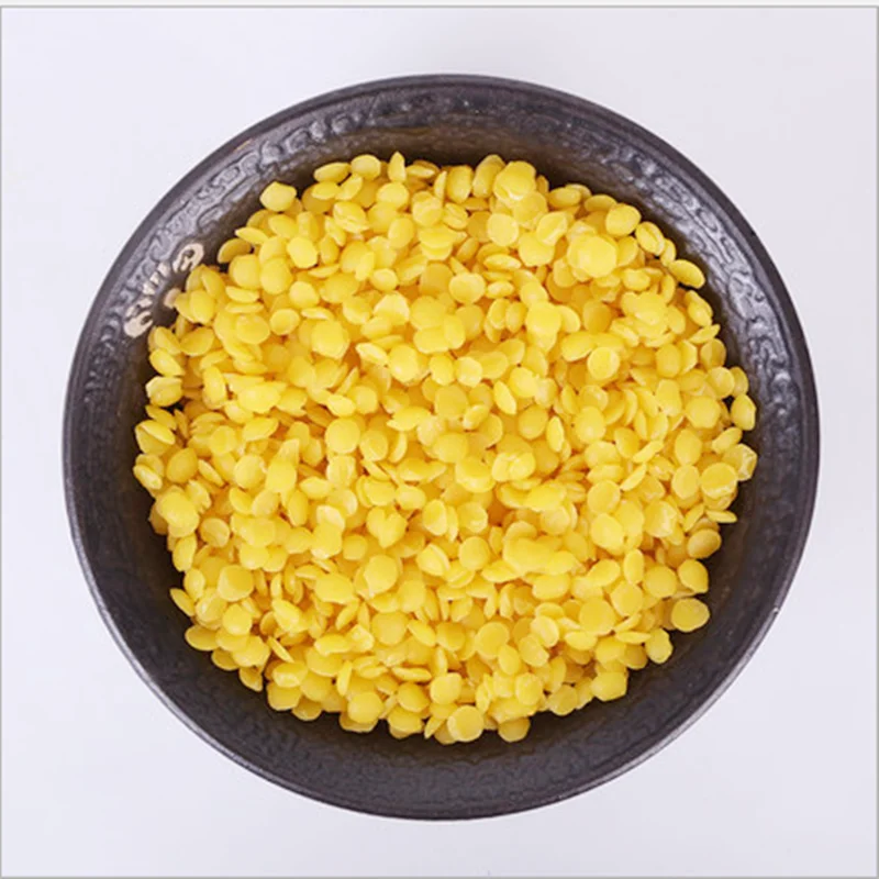 1KG of White Beeswax Yellow Beeswax Candle Raw Materials Do Not Add Soy Wax Lipstick Cosmetics Natural Beeswax Particles