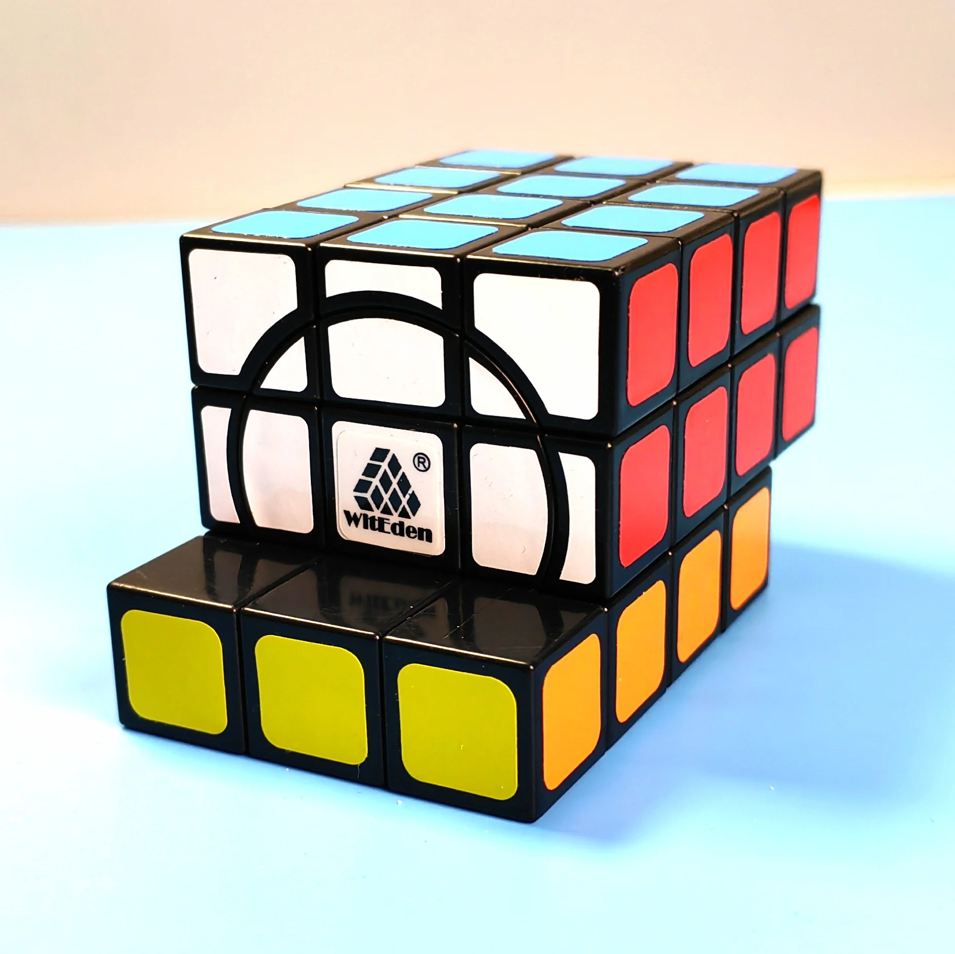 

WitEden crazy 3x3x4 Cuboid Magic Cube 334 Cubo Magico Professional Speed Neo Cube Puzzle Kostka Antistress Toys For Children