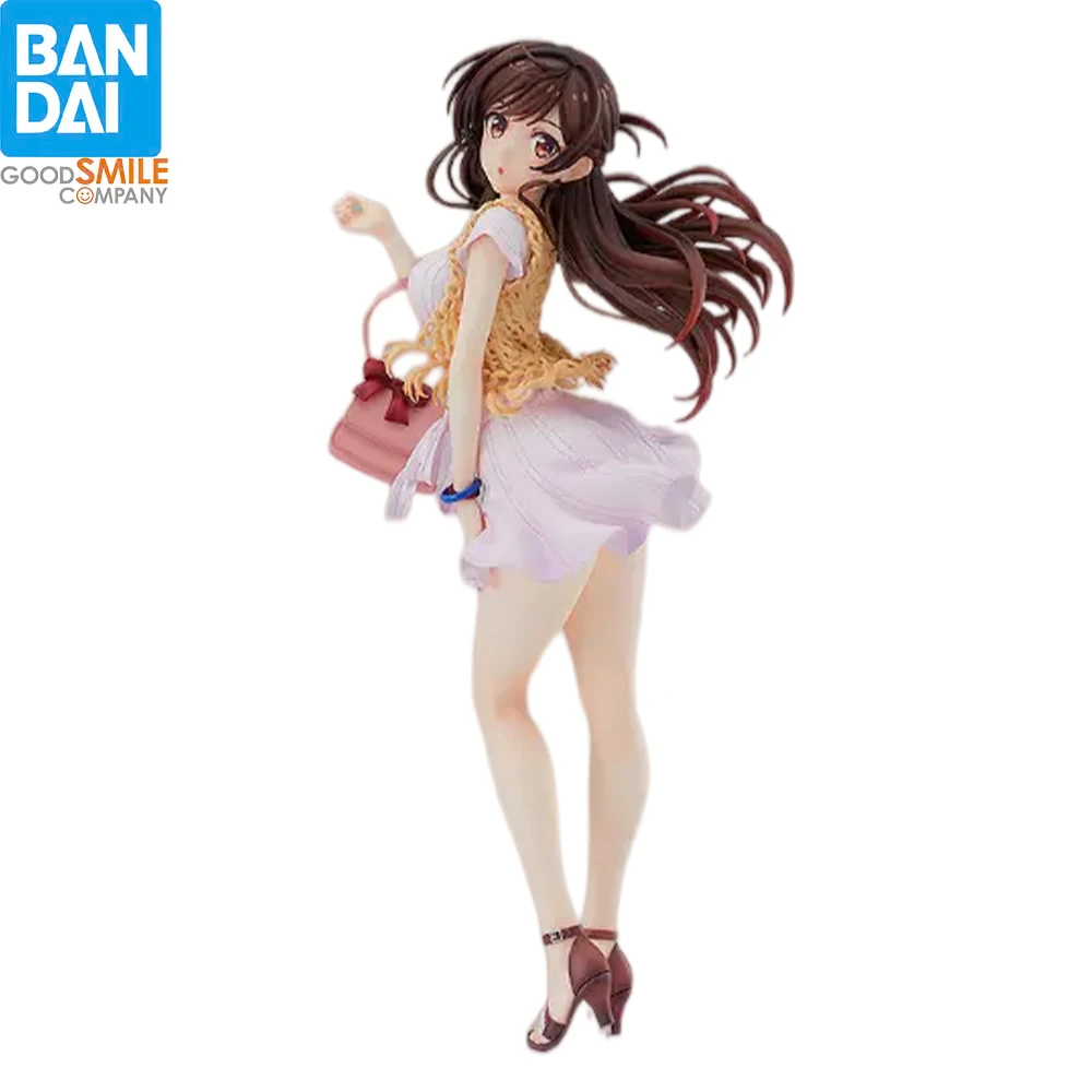 Brand New GSC Rent-A-Girlfriend Chizuru Mizuhara 22cm Summer Dress Figure Collectible Gift For Anime Lovers And Otaku Desk Decor