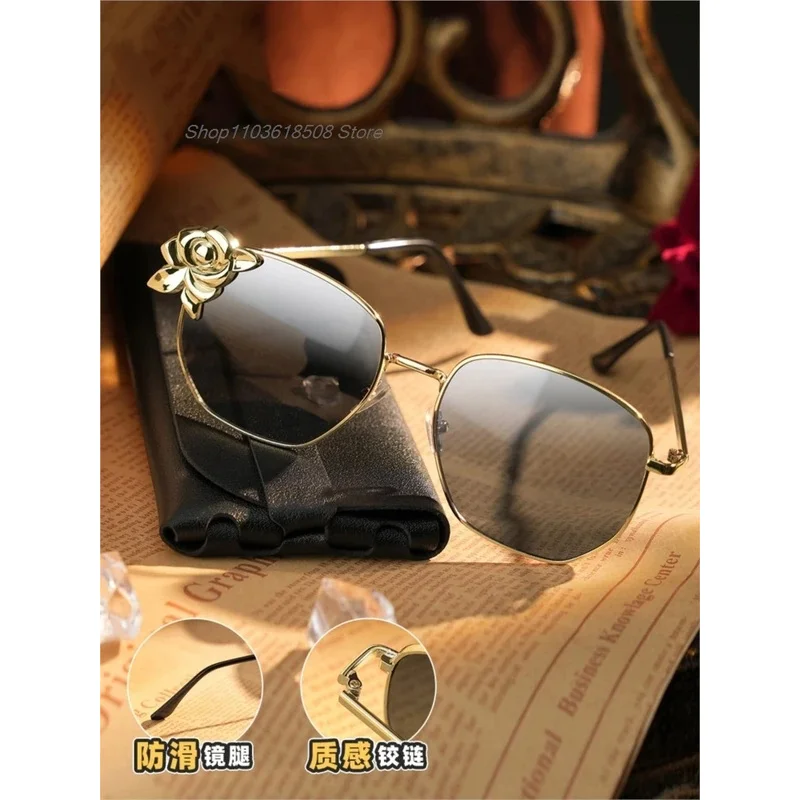 Sky05 В НАЛИЧИИ Солнцезащитные очки Navia Игра Косплей Navia Косплей Металлические солнцезащитные очки Коробка для очков Реквизит для косплея99JIu @