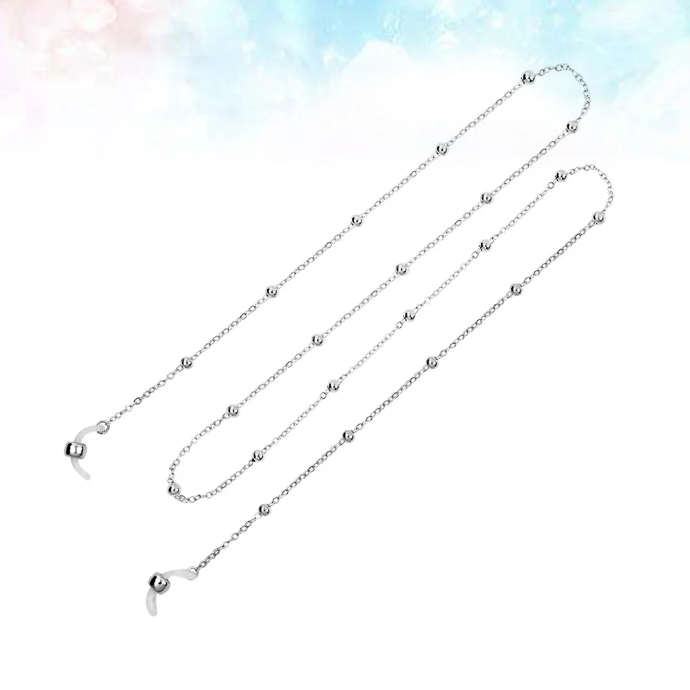 

Accesorios Para Sun Glasses Holder Strap Eyewear Retainer Pearl Necklaces for Women