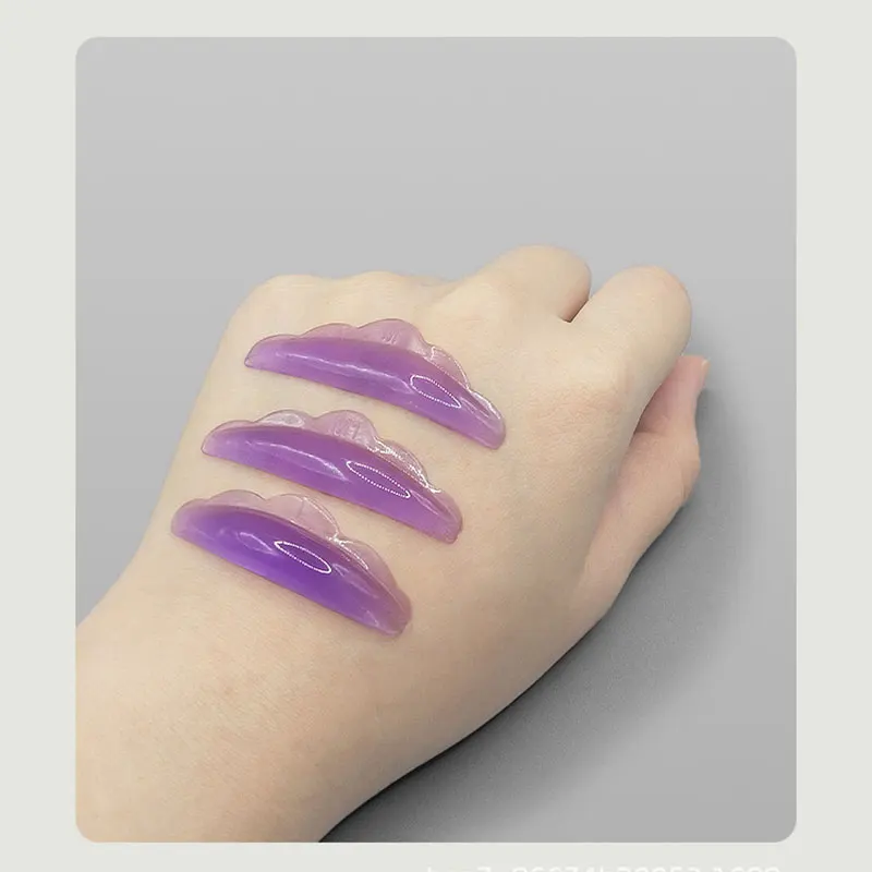 5 Paar selbstklebende Wimpernlift-Pads, weiches Silikon, Wimperndauerwelle, Stangen, Schildheben, 3D-Wimpernzange, Zubehör, Make-up-Tools