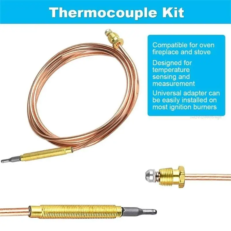 27RB Universal Temperaturmessung Thermoelement Wärmefeste Sonde für Küche