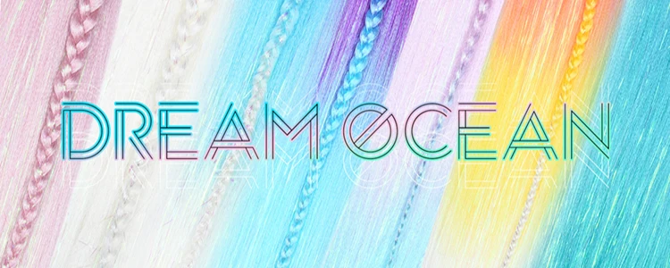 Miss Rola neue Lametta synthetische Faser EZ Dream Ocean vor gestreckte Jumbo Flechten Haar Kanekalon Twist Braid Haar verlängerung – Detail 3