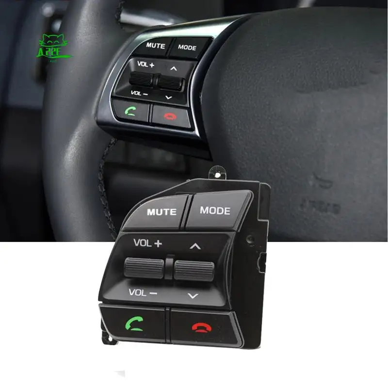 

A22E-96700-C1510 Steering Wheel Switch Volume Button For Hyundai Sonata LF 2015-2018 Car Bluetooth Phone Music Buttons