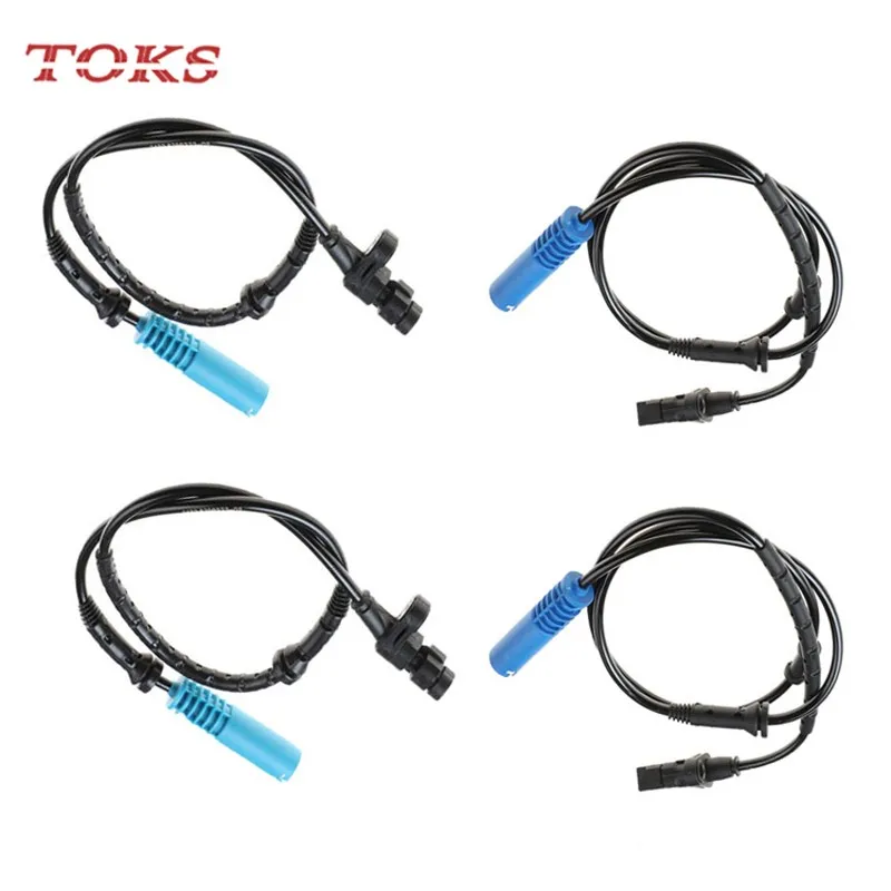 4pcs NEW ABS Wheel Speed Sensor Front Rear Left Right For (99-01) BMW 740i 740iL 750iL 34526756373 34526756374