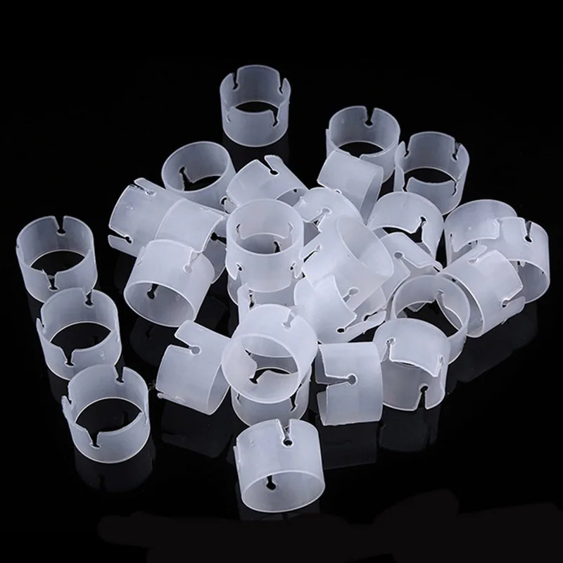 50pcs Balloon Rings Buckle Plastic Clips Bracket Balloons Snap Ring Ballon For Arch Balloon Birthday Wedding Party Decoration