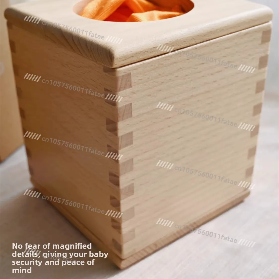 صندوق مناديل Lequan Beech للرسم الورقي السحري، ألعاب الضخ للأطفال من مايو إلى 18 شهرًا للتعليم المبكر