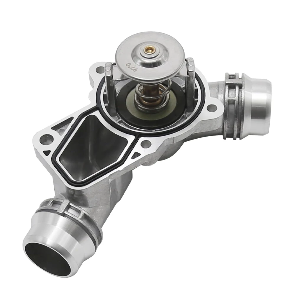 11531437040 Auto Motor Kühlung Thermostat Gehäuse Kühlmittel Wasser Pumpe Auslass Für BMW E46 E39 X3 X5 Z3 Z4 320i 325i 330i 525i 530i