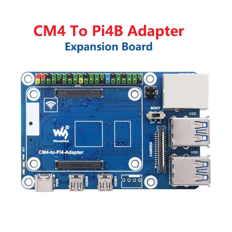 

Плата расширения CM4 к адаптеру Pi4B PI4 для компьютерного модуля RPI Raspberry Pi 4 Lite 2 ГБ 4 ГБ 8 ГБ ОЗУ