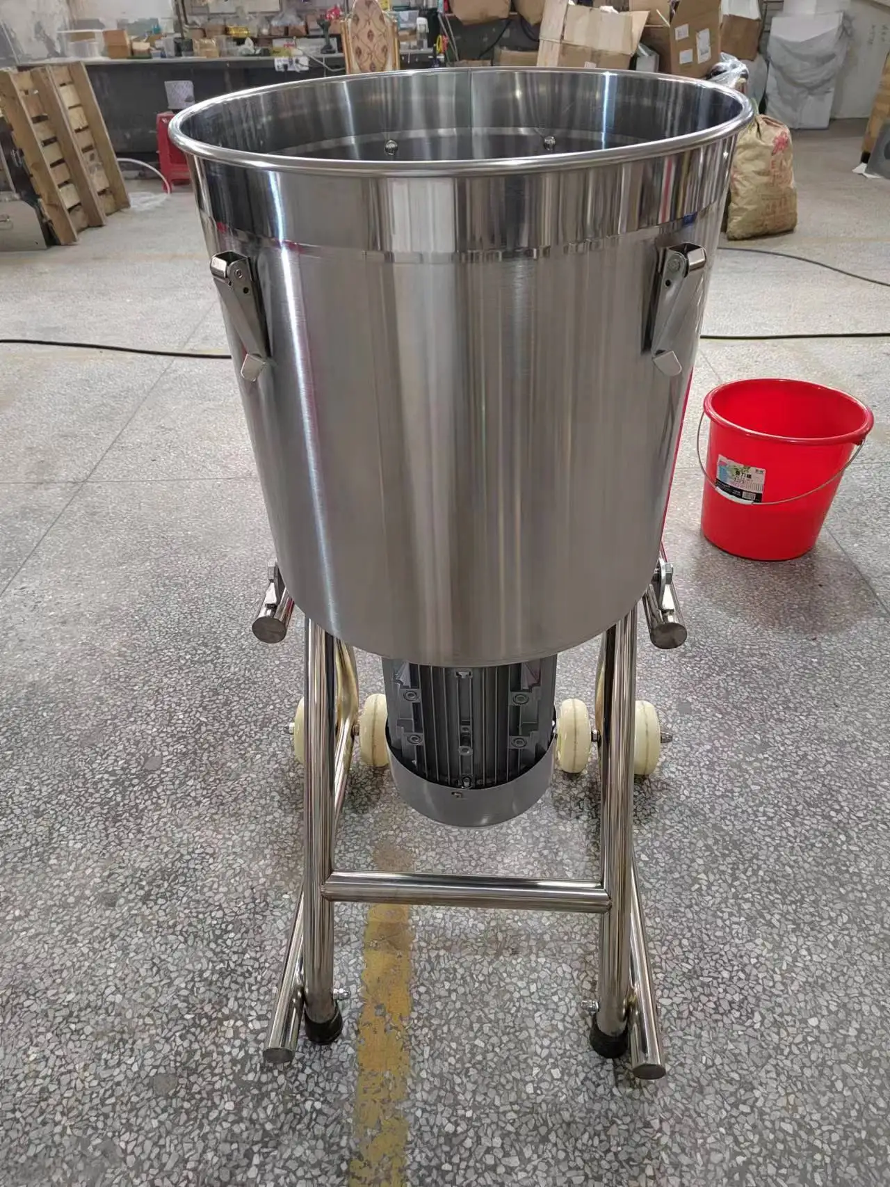 Large capacity stainless steel food and vegetable shredder fruit and vegetable processing equipment