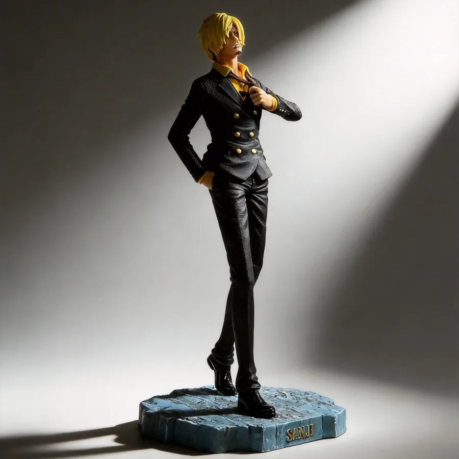 

One Piece Sanji Figure Standing Posture 35cm Anime Decoration Desktop Ornament Gift for Fans Collection