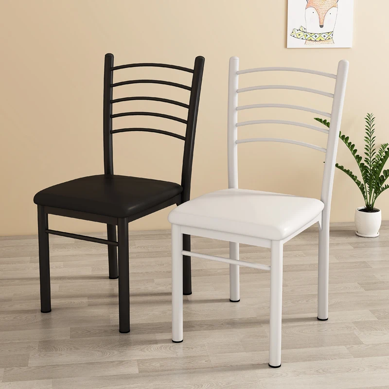 

Chair modern minimalist home armchair stool dining chair adult fashion hotel dining table and chair wrought iron mahjong chair