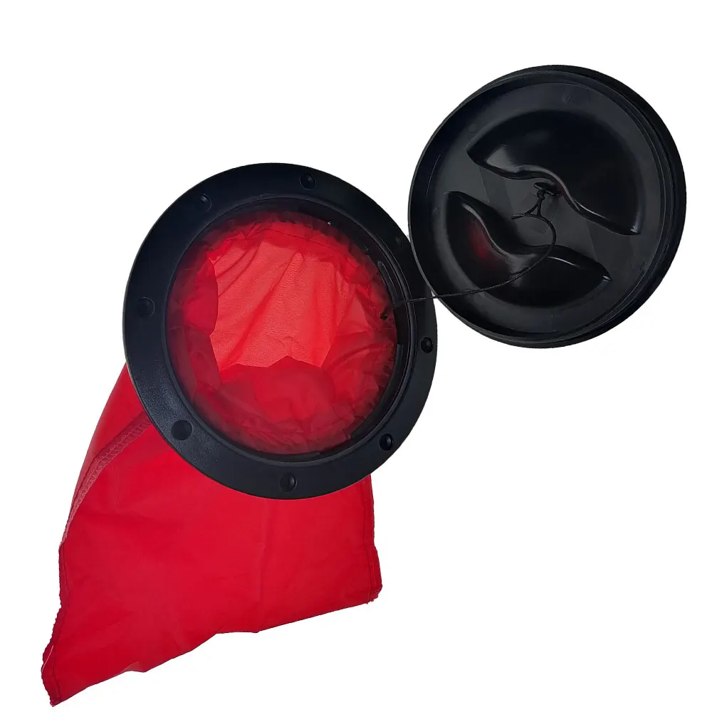 6 "Marine Ronde Hatch Cover Kajak Boot Dek Plaat Met Opbergtas Gloednieuwe