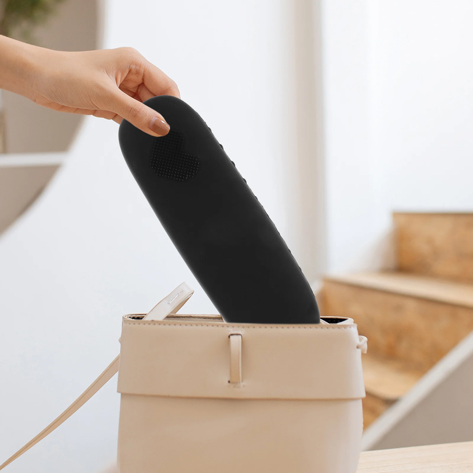 

Silicone Makeup Brush Bag Travel ganizer Pouch Black Holder Lightweight Storage Case Long Lasting Practical Design