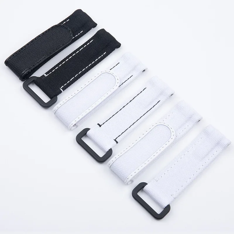 20mm Two Spring Bar Curved End Adjustable Nylon Fabric  Watch Band For Rolex Strap DAYTONA SUBMARINER diw Wristband