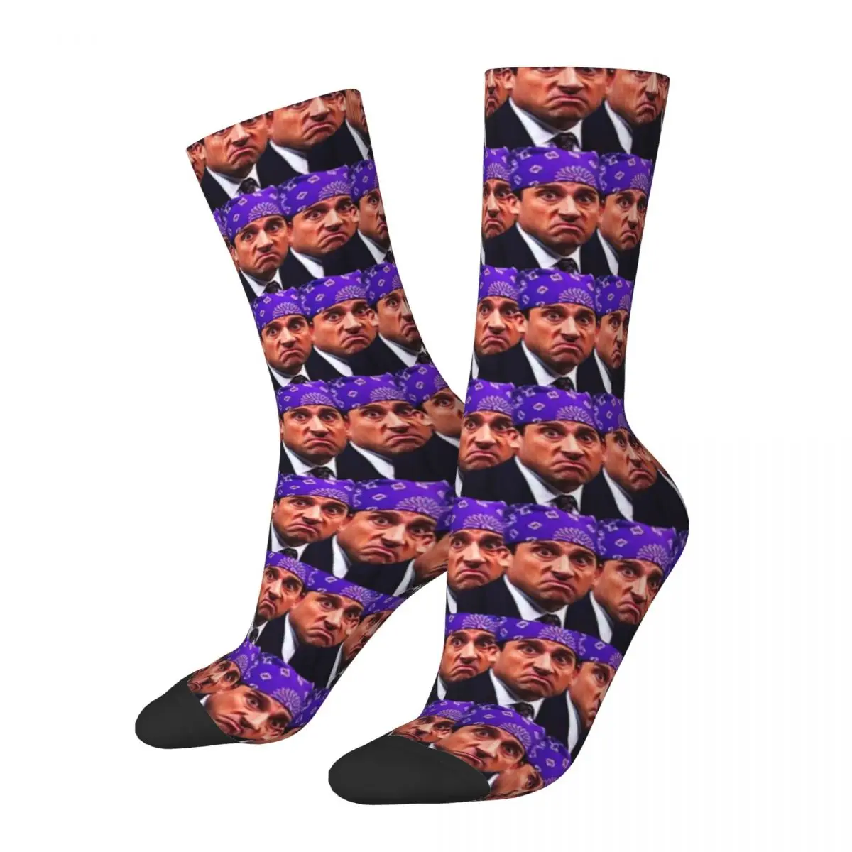 Prison Mike Funny Office Michael Scott Repeat Pattern Adult Socks 3D Print Unisex Socks Men Socks Women Socks