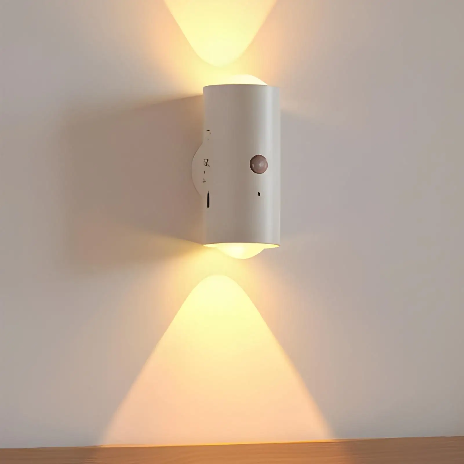 Color Changing Night Light Motion Activated & Remote Control Magnetic Wall RGB Night Light Automatic On Off For Living Room