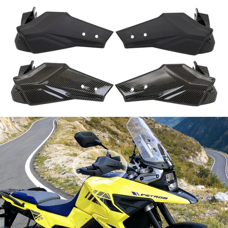 

DL1050 Hand Guard Handle Bar Cap Cover Protector Handguard Shield For Suzuki V-Strom 1050 Vstrom 1050 DE XT Adventure 2020-2025