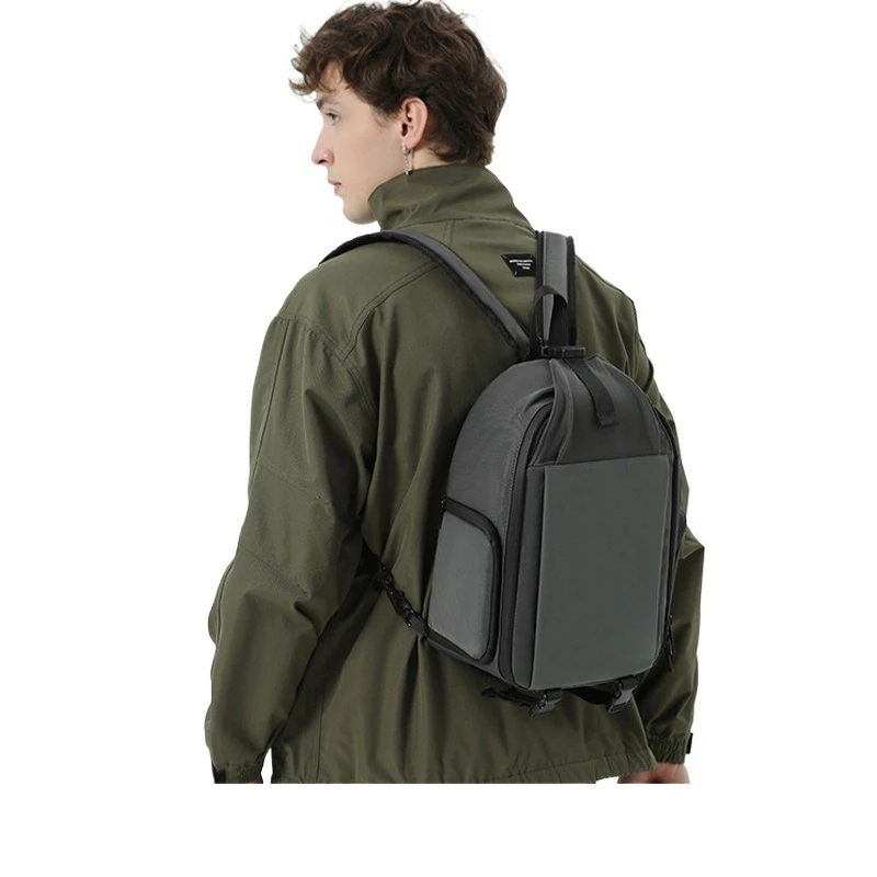 

Single shoulder oblique span camera bag, anti-splash fabric SLR micro-single camera backpack