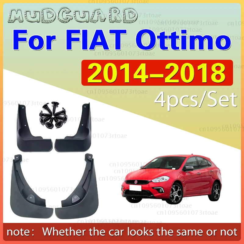 Błotnik do FIAT Ottimo Sport 2014-2018 2015 2016 2017 Osłona Przeciwbłotna Chlapacze Akcesoria Samochodowe