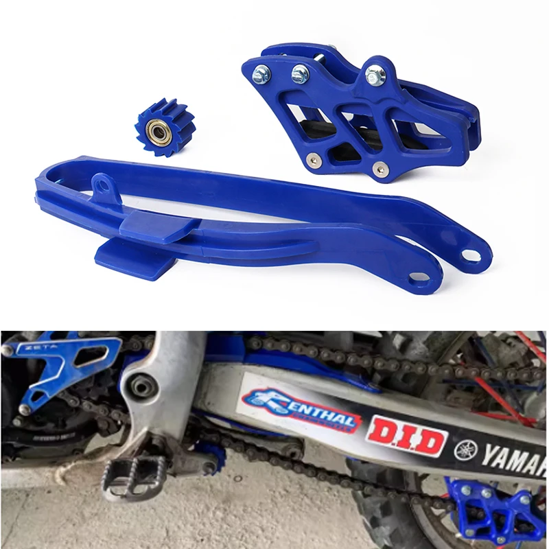 دراجة نارية Swingarm سلسلة المنزلق دليل أسفل الأسطوانة سلسلة دليل ضرس الحرس لياماها YZ WR 125 250 250F 250X 450F أجزاء