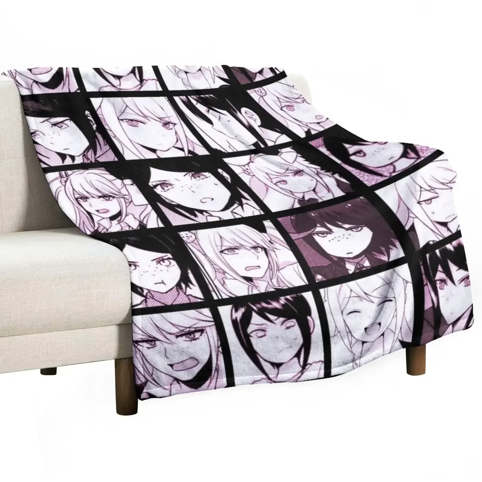 

Mukuro Manga Collection (Colored) Throw Blanket Moving Hairy Custom Blankets