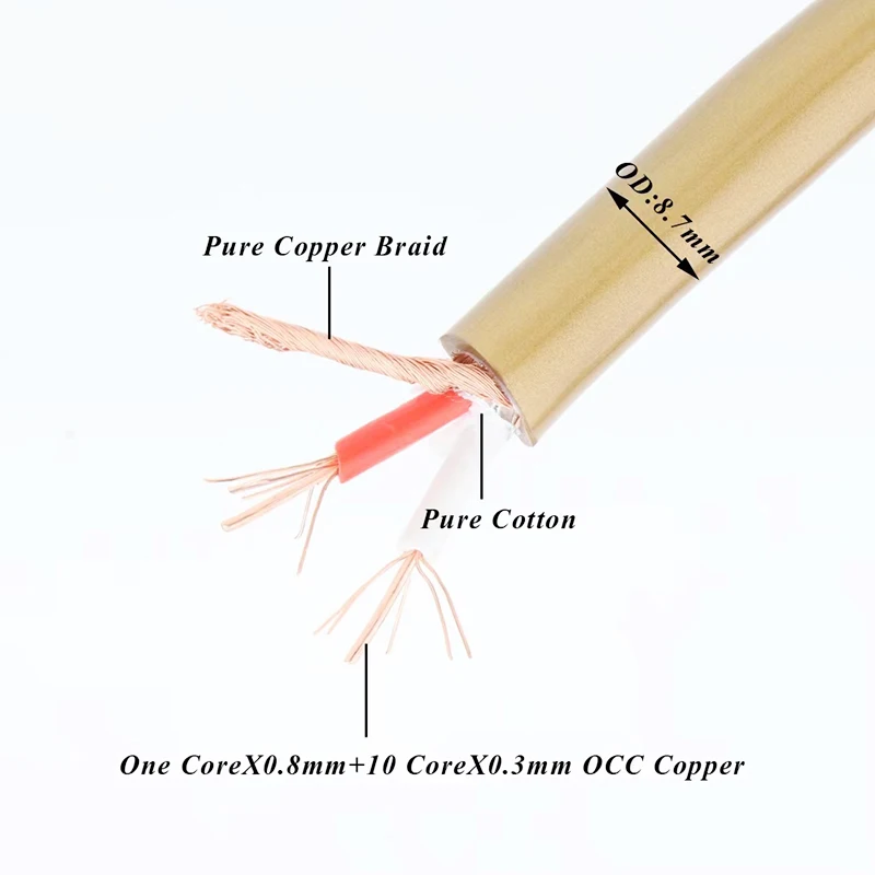 HiFi CARDAS HEXLINK Cable Goldend 5C Audio Cable High Quality For DAC Preamp RCA Interconnect Cable