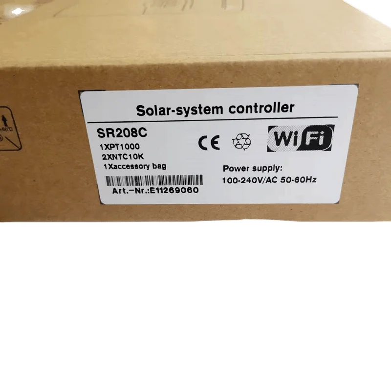 Imagem -06 - Controlador de Água Solar com Função Wi-fi Split Solar Heater System Sr208c