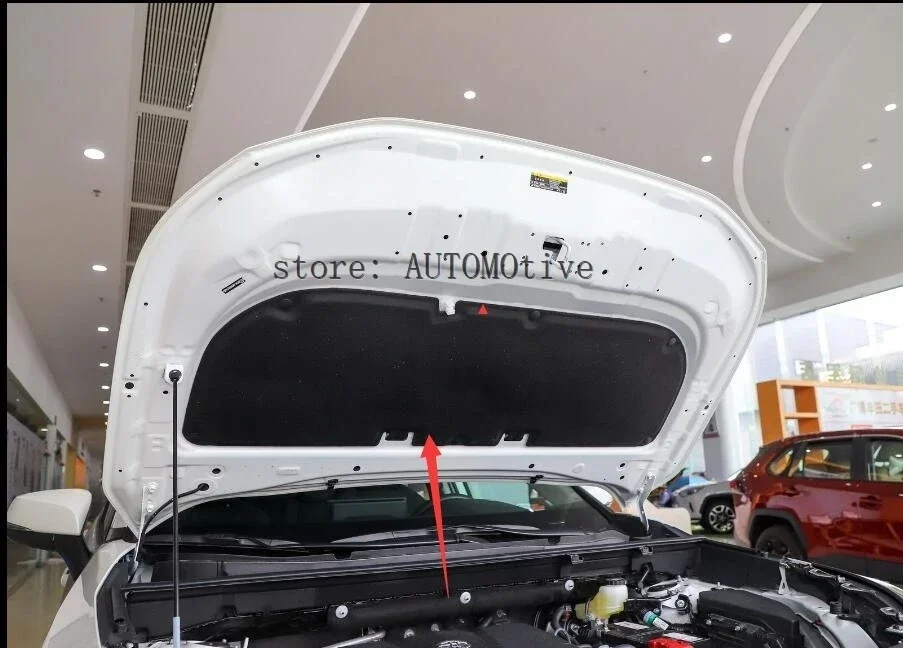 2019 2020 2021 2023 2024  for Toyota RAV4 Car Heat Sound Insulation Cotton Front Hood Engine Firewall Mat Pad Cover Noise Deaden