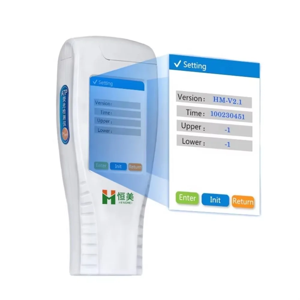 ATP Fluorescence Detector Hotel Uses Bacteria Microbial Surface Cleanliness Tester Portable Atp Meter