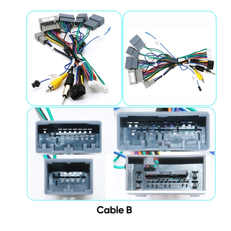 Car Radio Harness Power For HONDA JADE (LHD)/VEZEL/HR-V/XR-V/ STEPWGN/FIT/JAZZ/ELYSION/ CITY Harness Wiring Cables Canbus Box