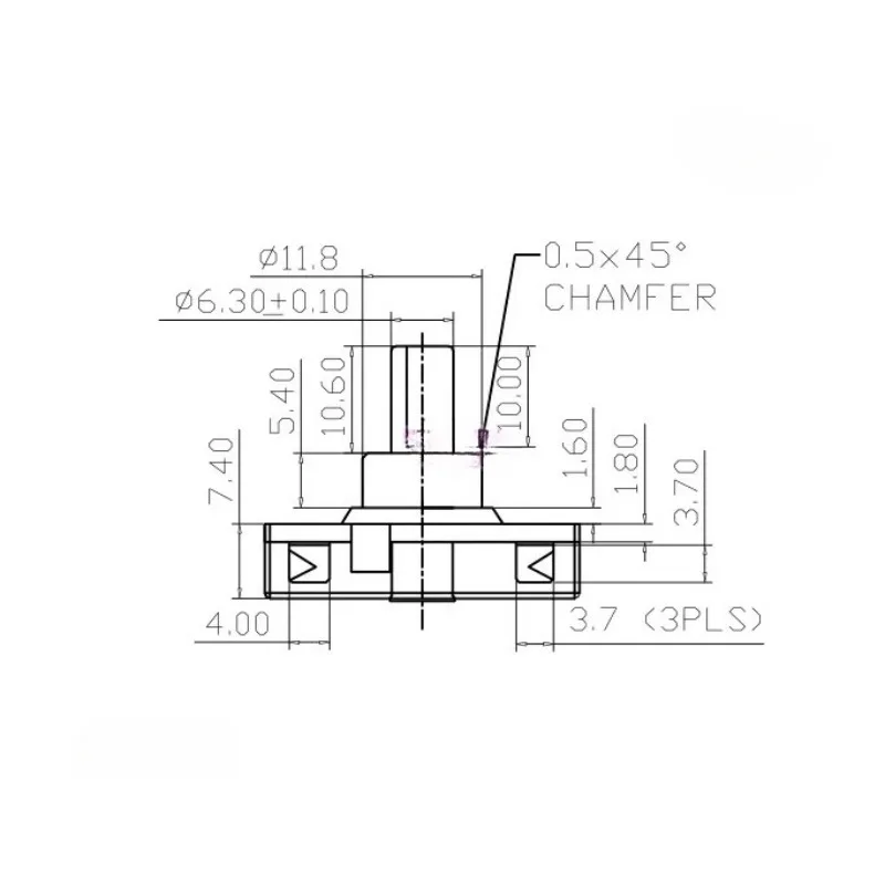 Four Speed Three Speed Rotary Power Switch, Wind Speed Rotary Switch, Purifier Gear