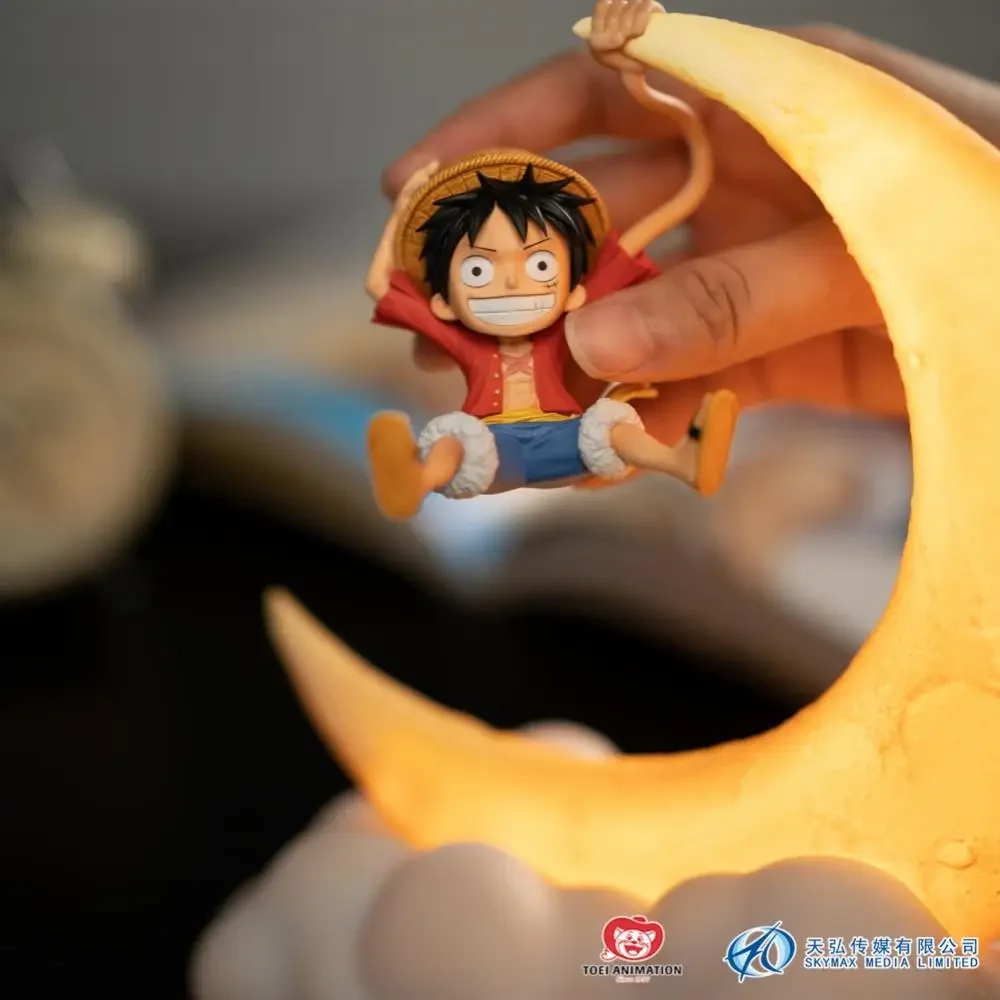 One piece Monkey D. Luffy Lala Lamp Eye Protection Night Light Joining Gift Gift Genuine Anime Peripheral Birthday Gift