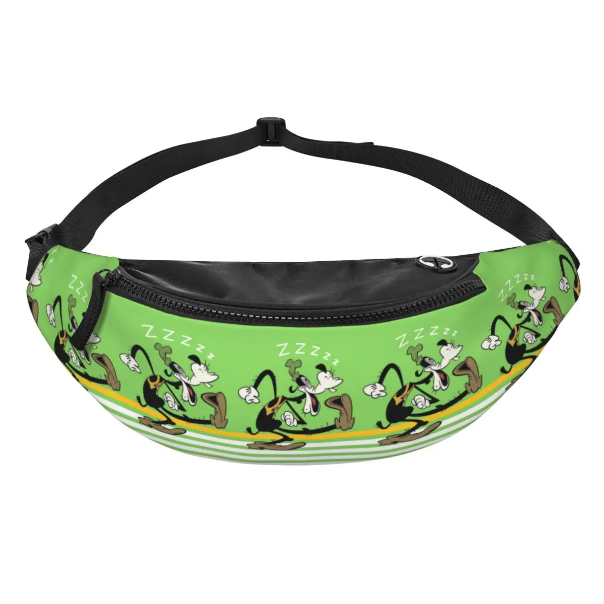 

Поясная сумка Custom G-Goofy Cartoon Goof для женщин и мужчин, крутая аниме-сумка с мультяшным принтом Сумка-кроссбоди на пояс для велоспорта, кемпинга, телефона и денег