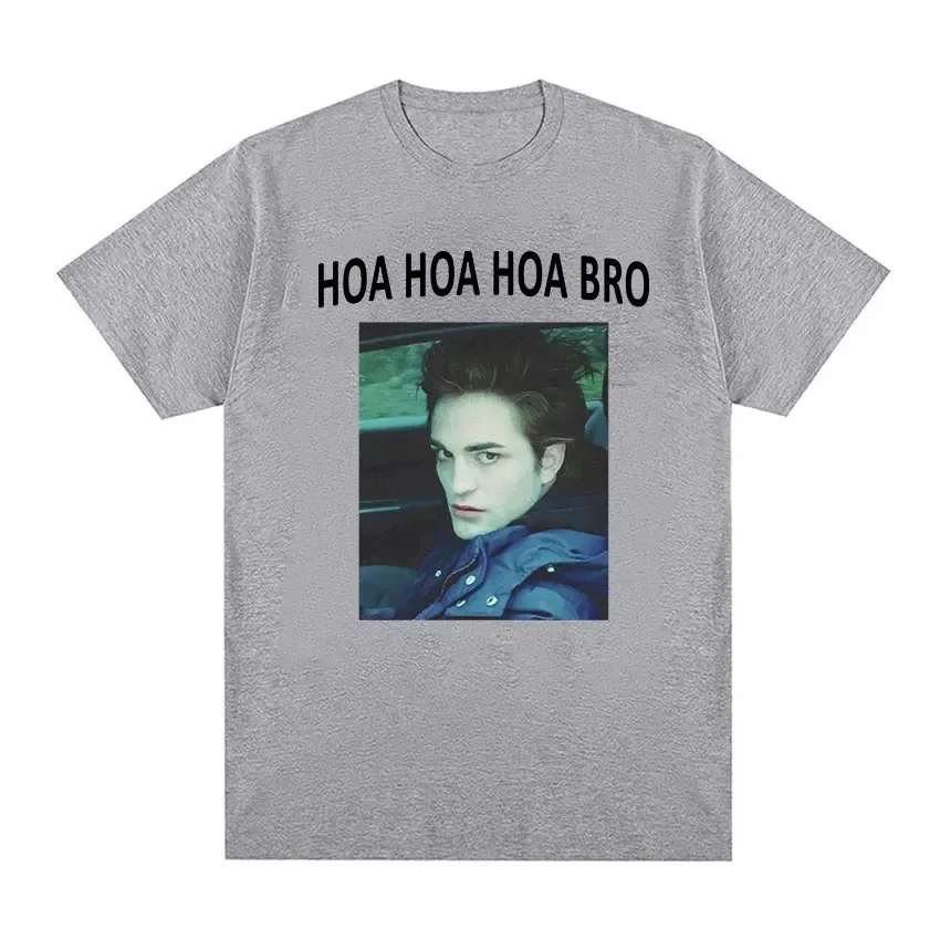 Robert Pattinson Edward Twilight Graphic T Shirt Men Fashion Short Sleeve T-shirts Unisex Retro O-Neck Oversized T-shirt