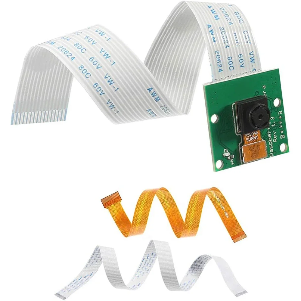 

For Raspberry Pi Camera Module, 5MP 1080p with OV5647 Sensor Video Camera Module for Raspberry i 2, Pi 3 3B+, Pi 4 , Zero W