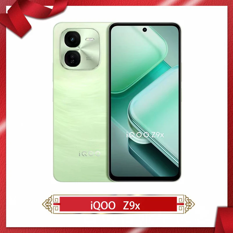 Original New IQOO Z9X Z9x 5G Smart Phone 6.72inch LCD Snapdragon6