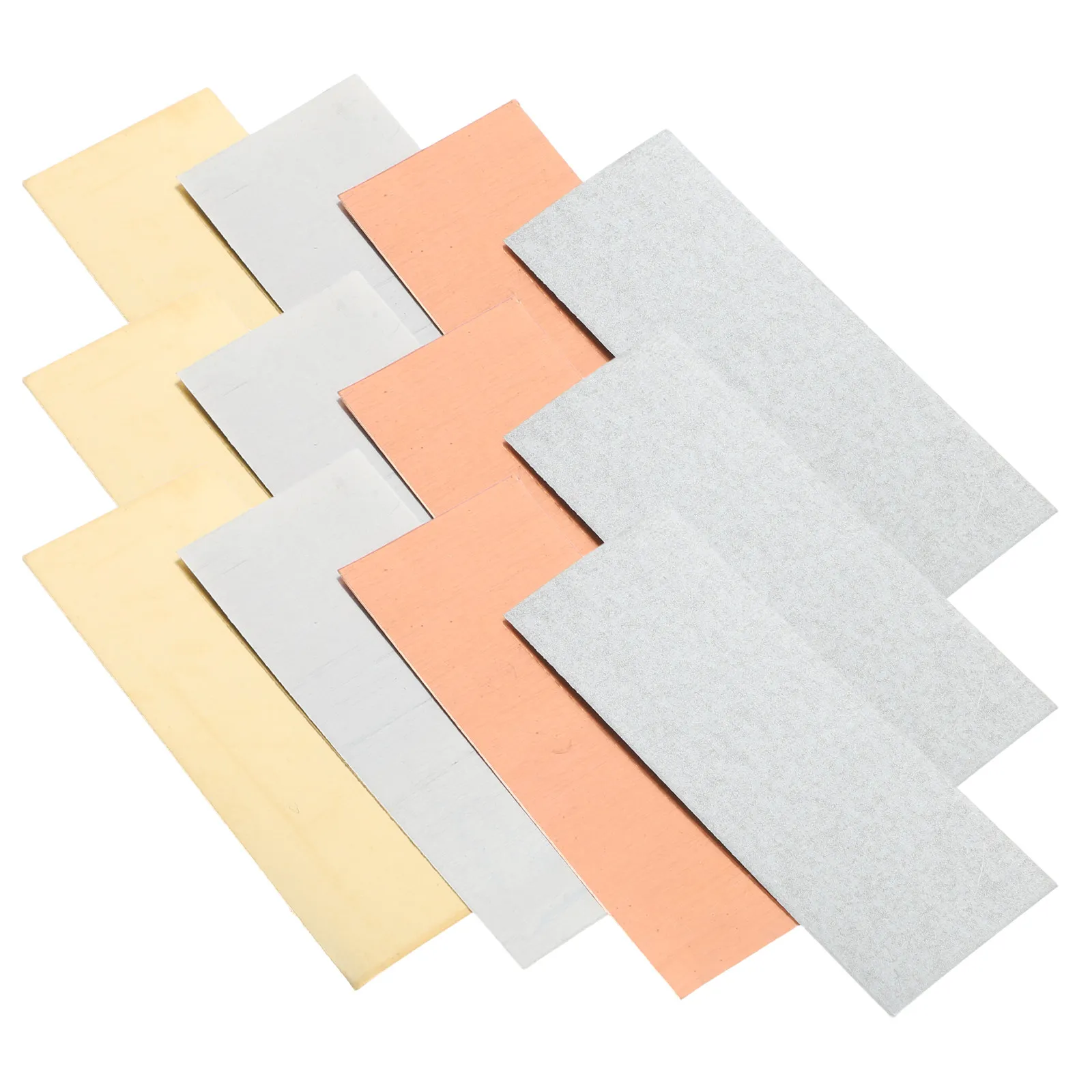 12Pcs Zinc Iron Copper Sheets - Science Project Homemade ulasan dan harga