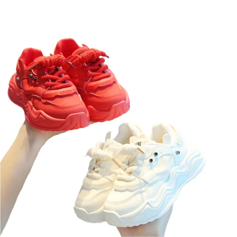 

Children's sports shoes 2025 autumn new boys' anti slip dad hiking shoes girls' baby fashionable soft soled casual shoes 21-32