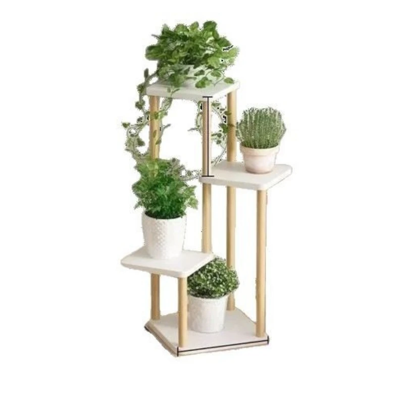 

Flower rack living room floor-to-ceiling balcony rack multi-layer display racks plant pot racks green dill succulent display