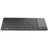 Rii Wireless K22S Bluetooth Keyboard Rechargeable Mini Keyboard with Multi-Touch Touchpad,Compatible PC, Mac, Laptop, Windows