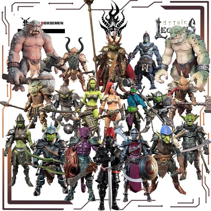 

Four Horsemen Studios 1/12 Finished American Style Movable Figurines Destruction Legion Faction Sends Holiday Gifts To Friends