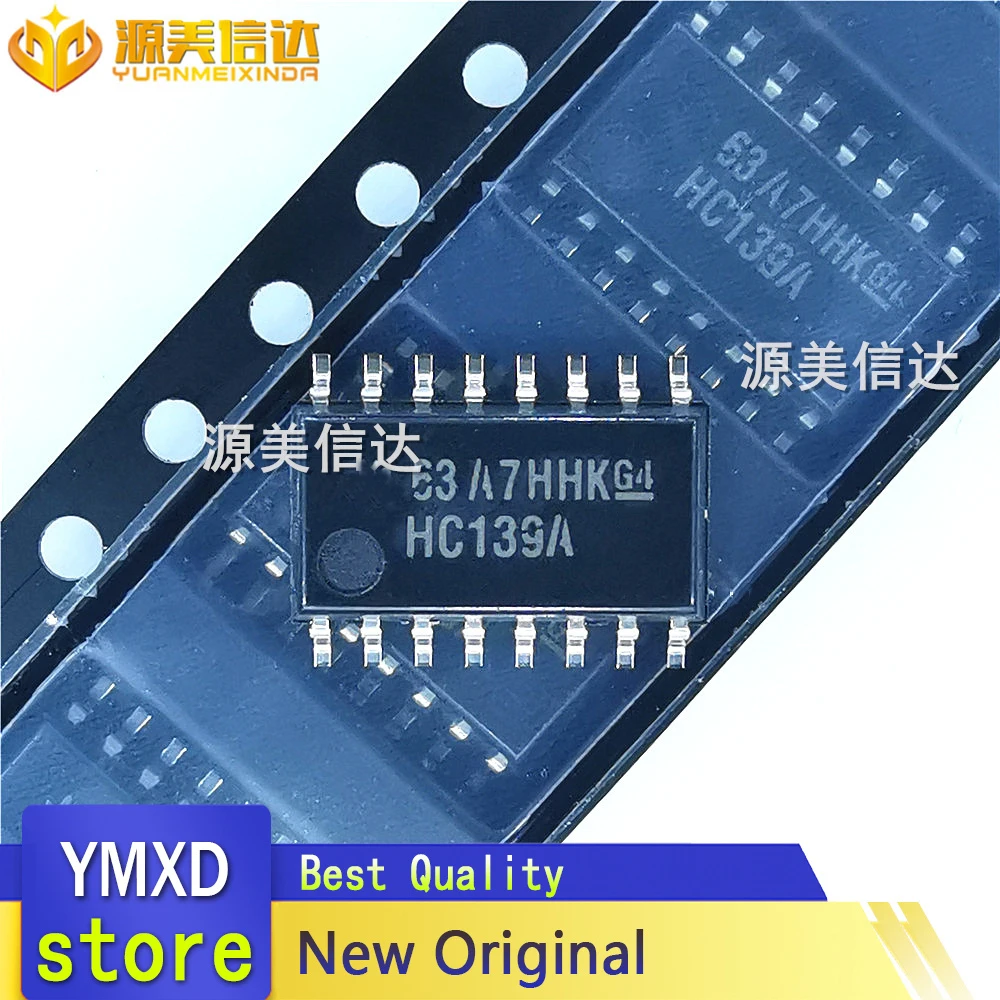 10 pz/lotto nuovo originale IC SOP-16 del Chip logico della toppa 5.2mm di HC139A