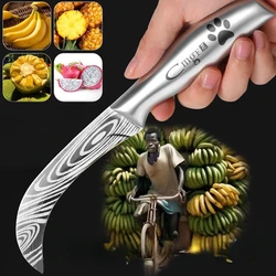 XTL-Stainless Steel Fruit Knife,Peeling Knife,Ingredient Processing Knife,Kitchen Accessories Mango Pineapple Sausage Knife
